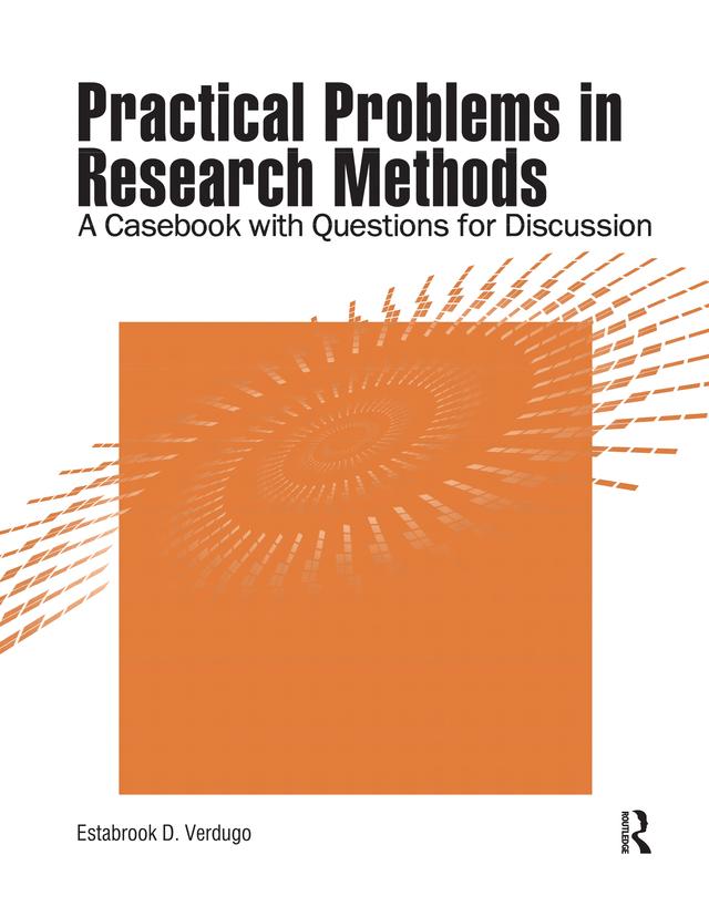 Practical Problems in Research Methods by Estabrook Verdugo