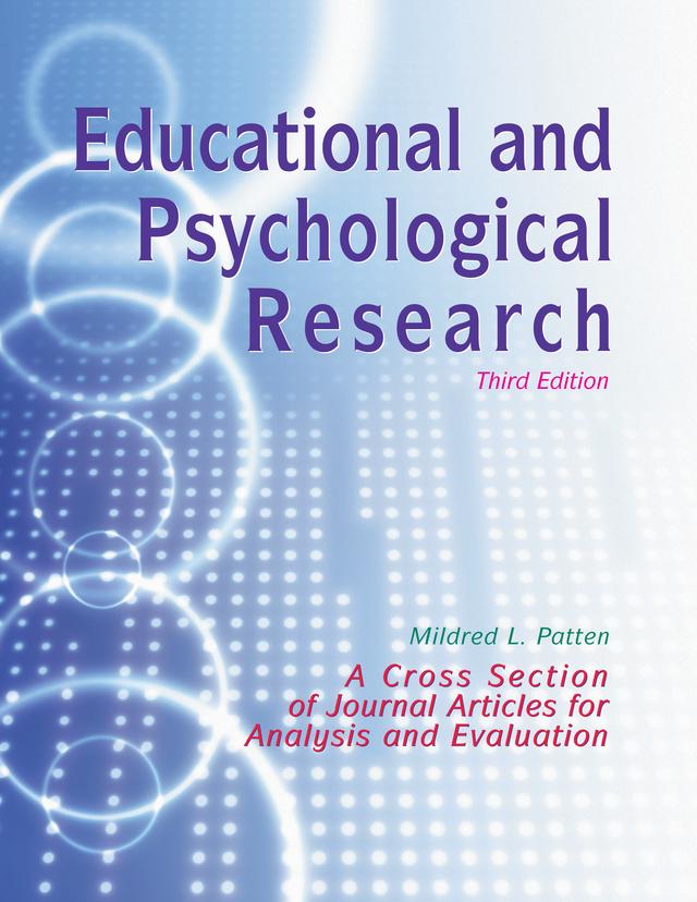 Educational and Psychological Research by Mildred Patten