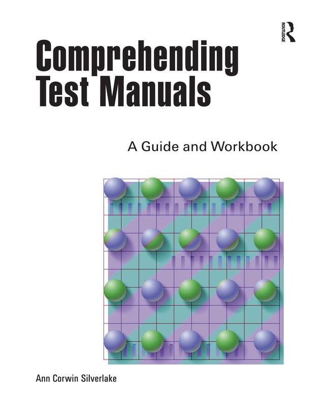 Comprehending Test Manuals by Ann Silverlake