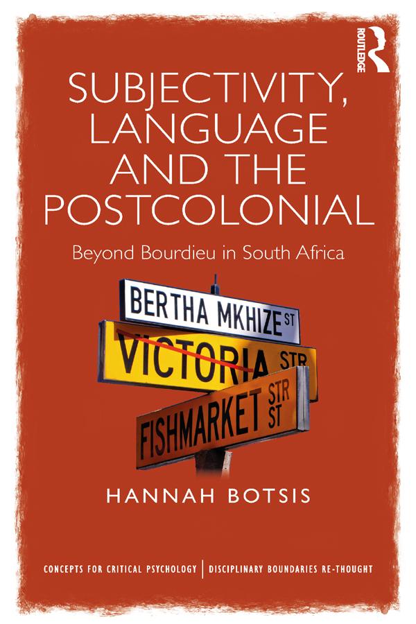 Subjectivity, Language and the Postcolonial by Hannah Botsis