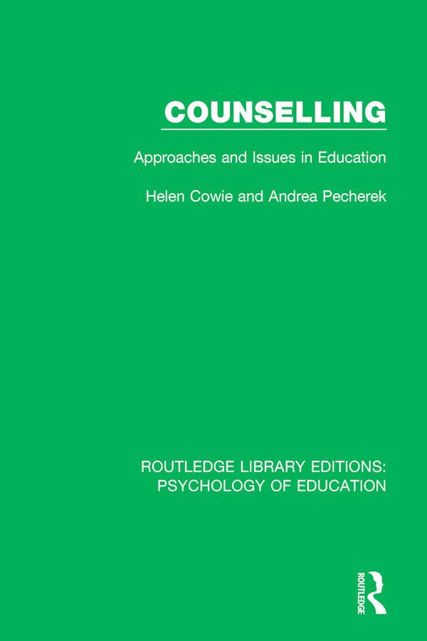 Counselling by Andrea Pecherek, Helen Cowie