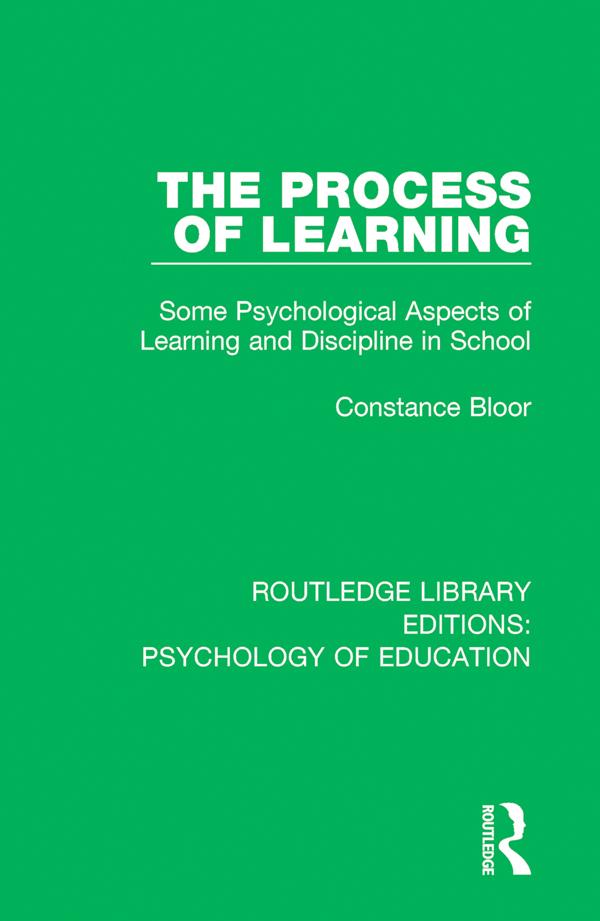 The Process of Learning by Constance Bloor