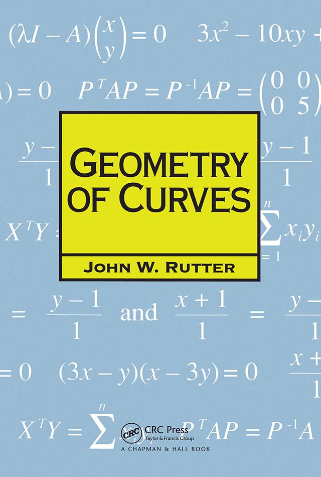 Geometry of Curves by J.W. Rutter