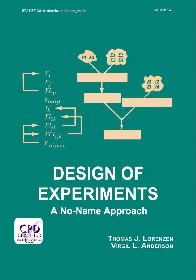 Design of Experiments by Thomas Lorenzen, Virgil Anderson