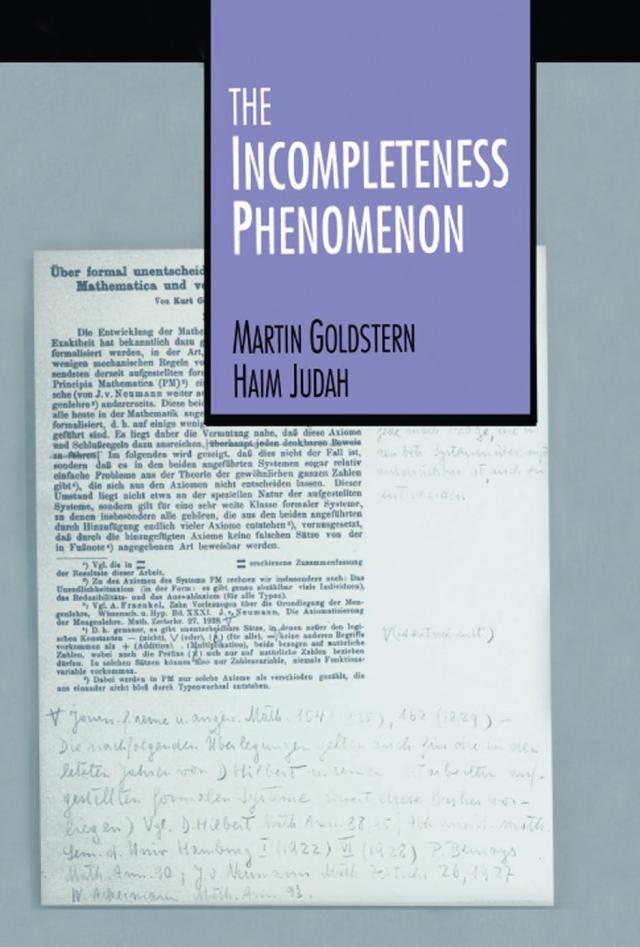 The Incompleteness Phenomenon by Haim Judah, Martin Goldstern