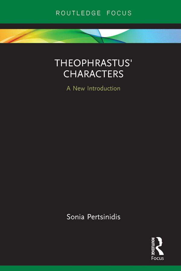 Theophrastus' Characters by Sonia Pertsinidis