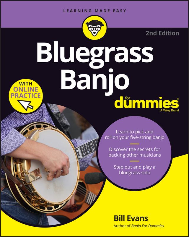 Bluegrass Banjo For Dummies by Bill Evans