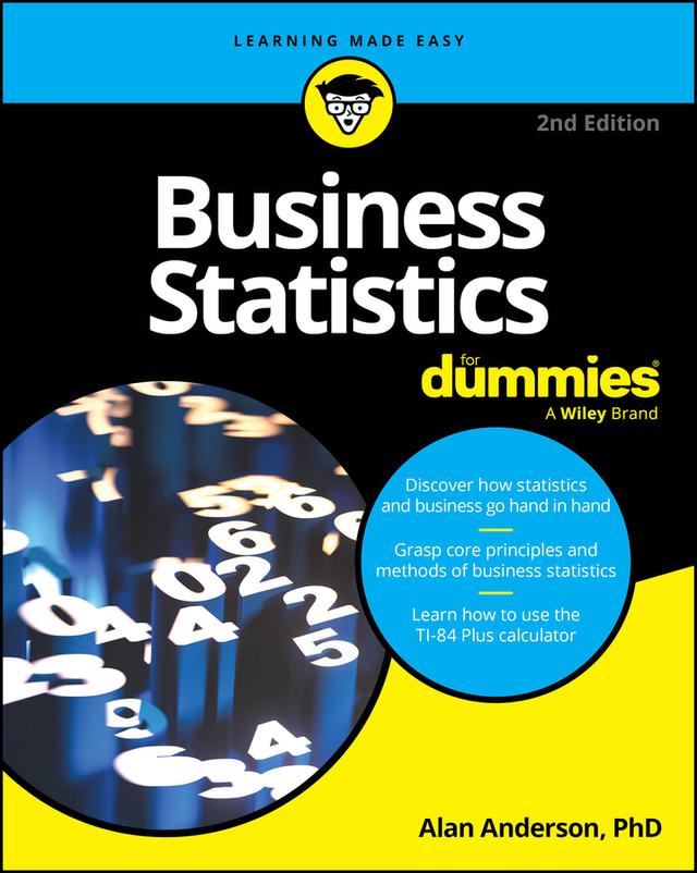 Business Statistics For Dummies by Alan Anderson
