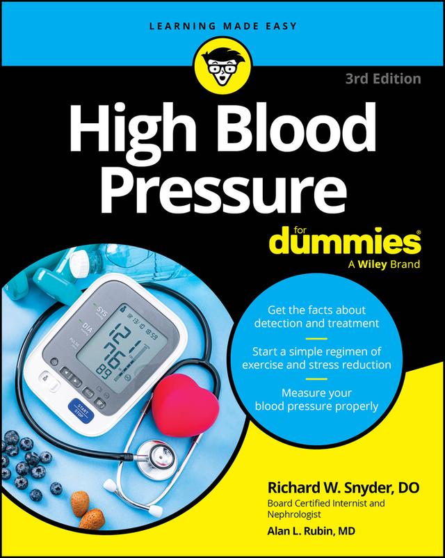 High Blood Pressure For Dummies by Richard Snyder