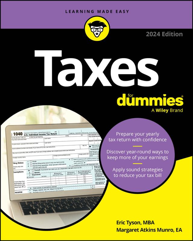 Taxes For Dummies by Eric Tyson, Margaret A. Munro