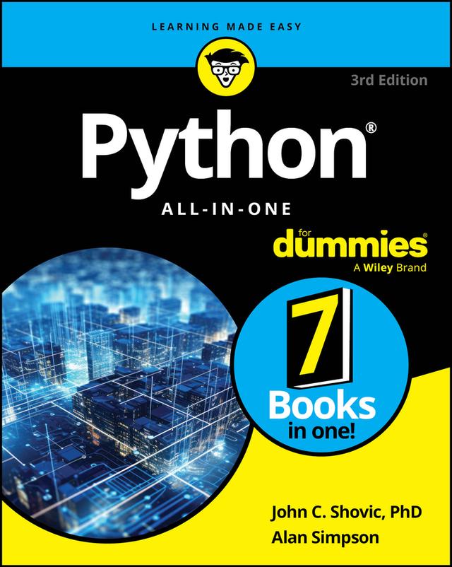 Python All-in-One For Dummies by Alan Simpson, John C. Shovic