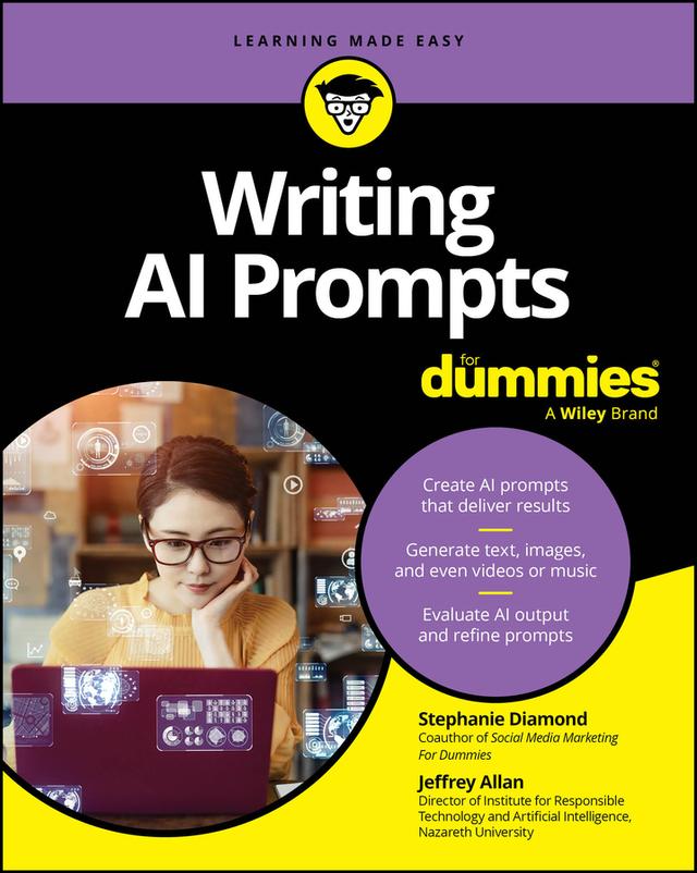 Writing AI Prompts For Dummies by Jeffrey Allan, Stephanie Diamond
