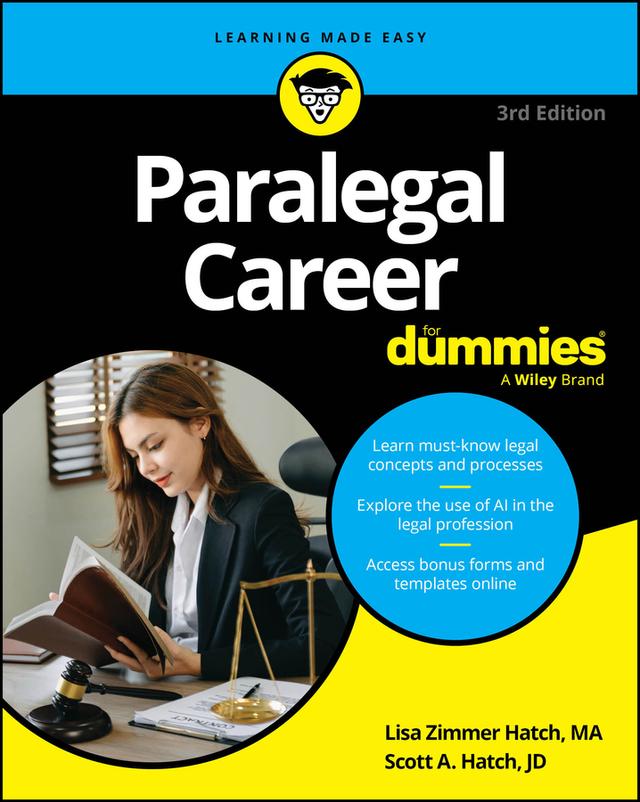 Paralegal Career For Dummies by Lisa Zimmer Hatch, Scott A. Hatch