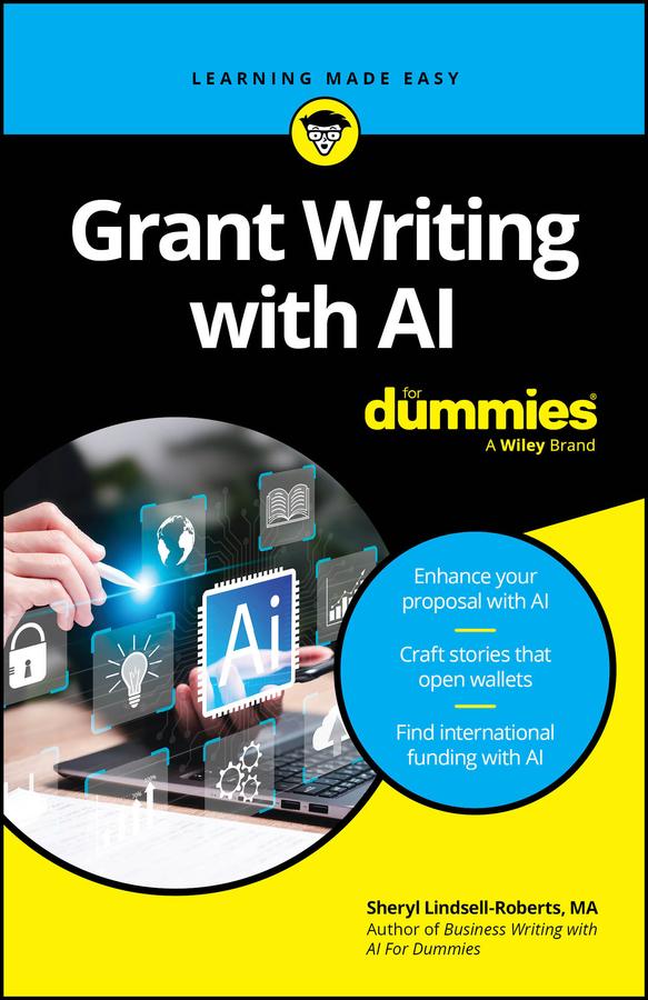 Grant Writing with AI For Dummies by Sheryl Lindsell-Roberts