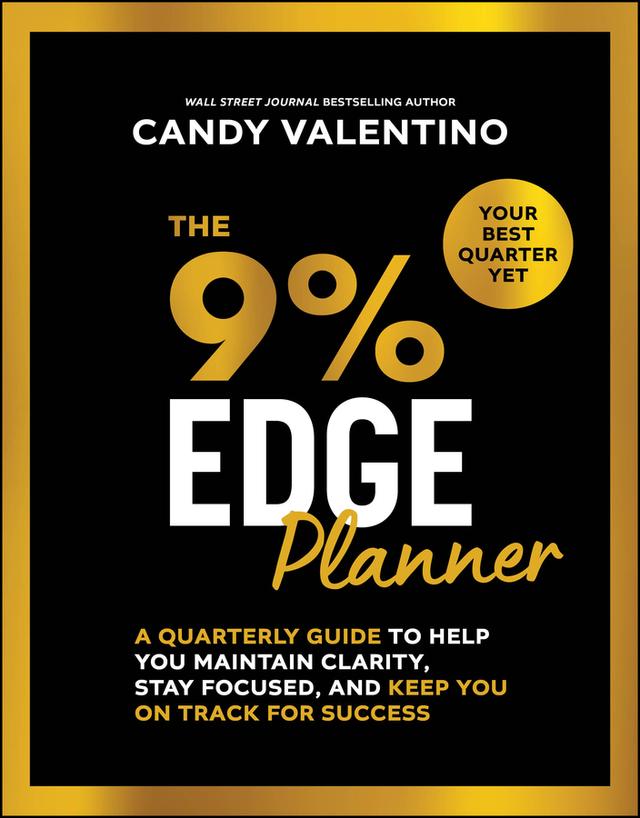 The 9% Edge Planner by Candy Valentino