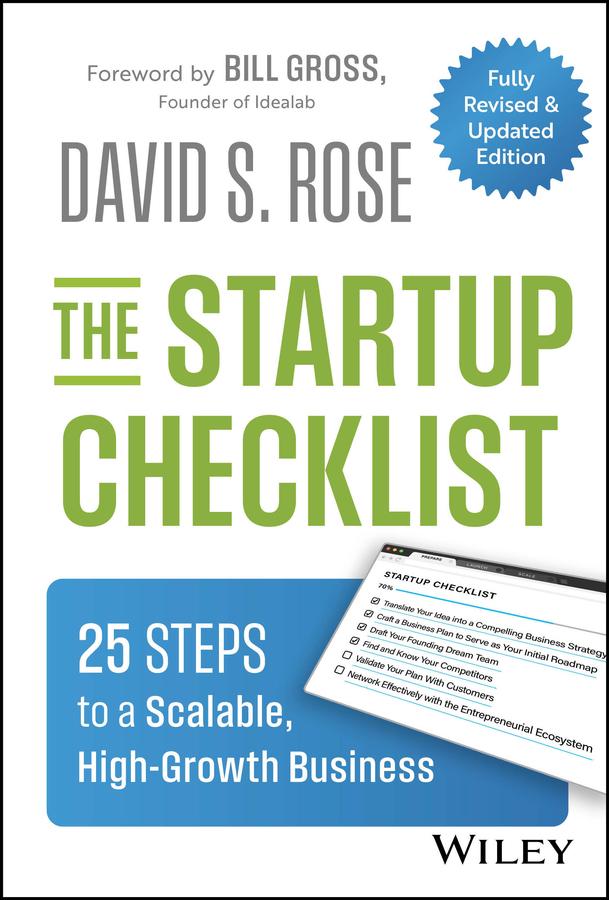 The Startup Checklist by David S. Rose