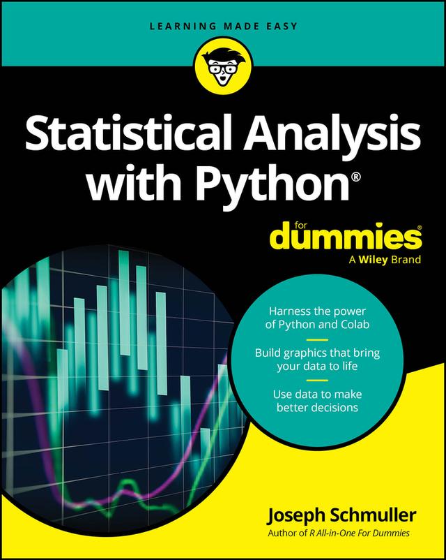 Statistical Analysis with Python For Dummies by Joseph Schmuller