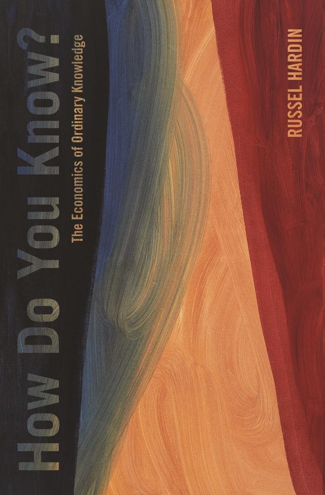 How Do You Know? by Russell Hardin