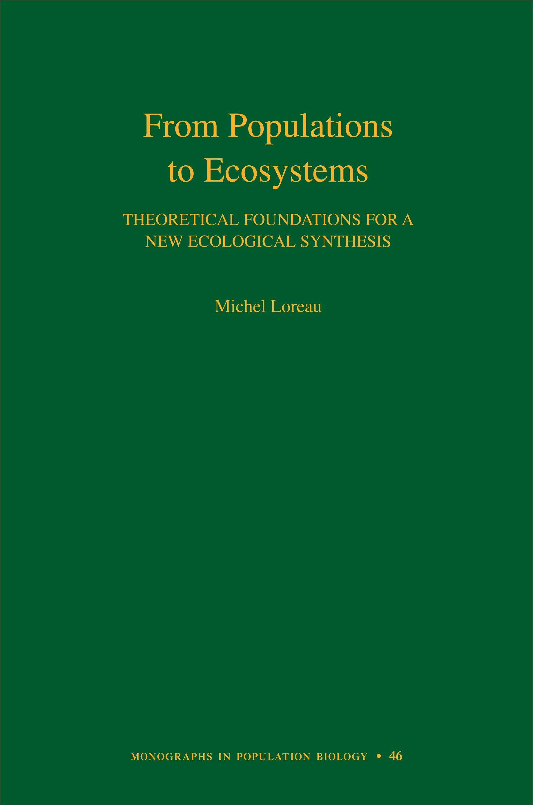 From Populations to Ecosystems