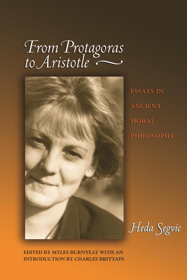 From Protagoras to Aristotle by Charles Brittain, Heda Segvic, Myles Burnyeat