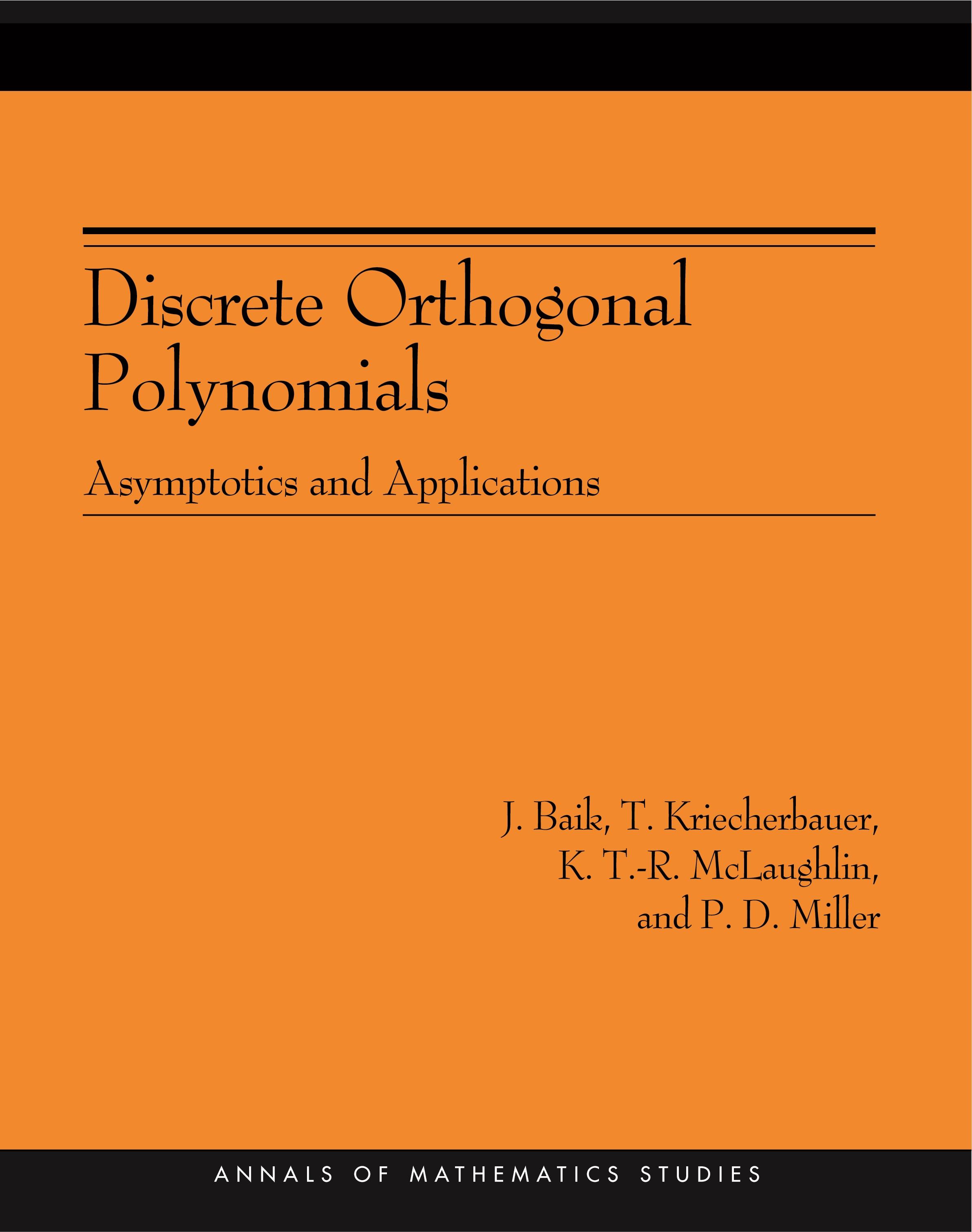 Discrete Orthogonal Polynomials