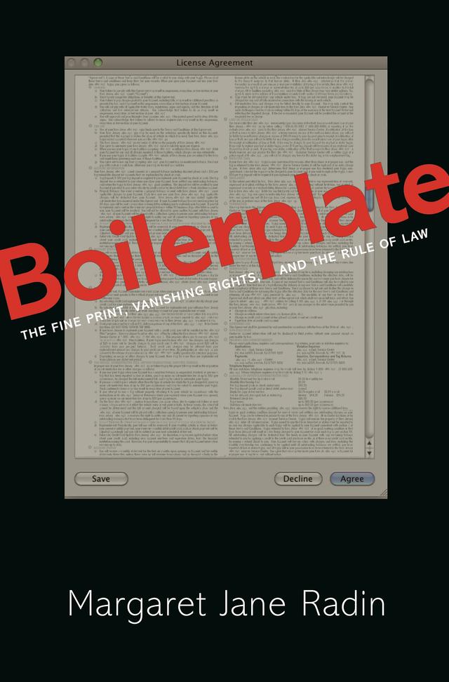 Boilerplate by Margaret Jane Radin