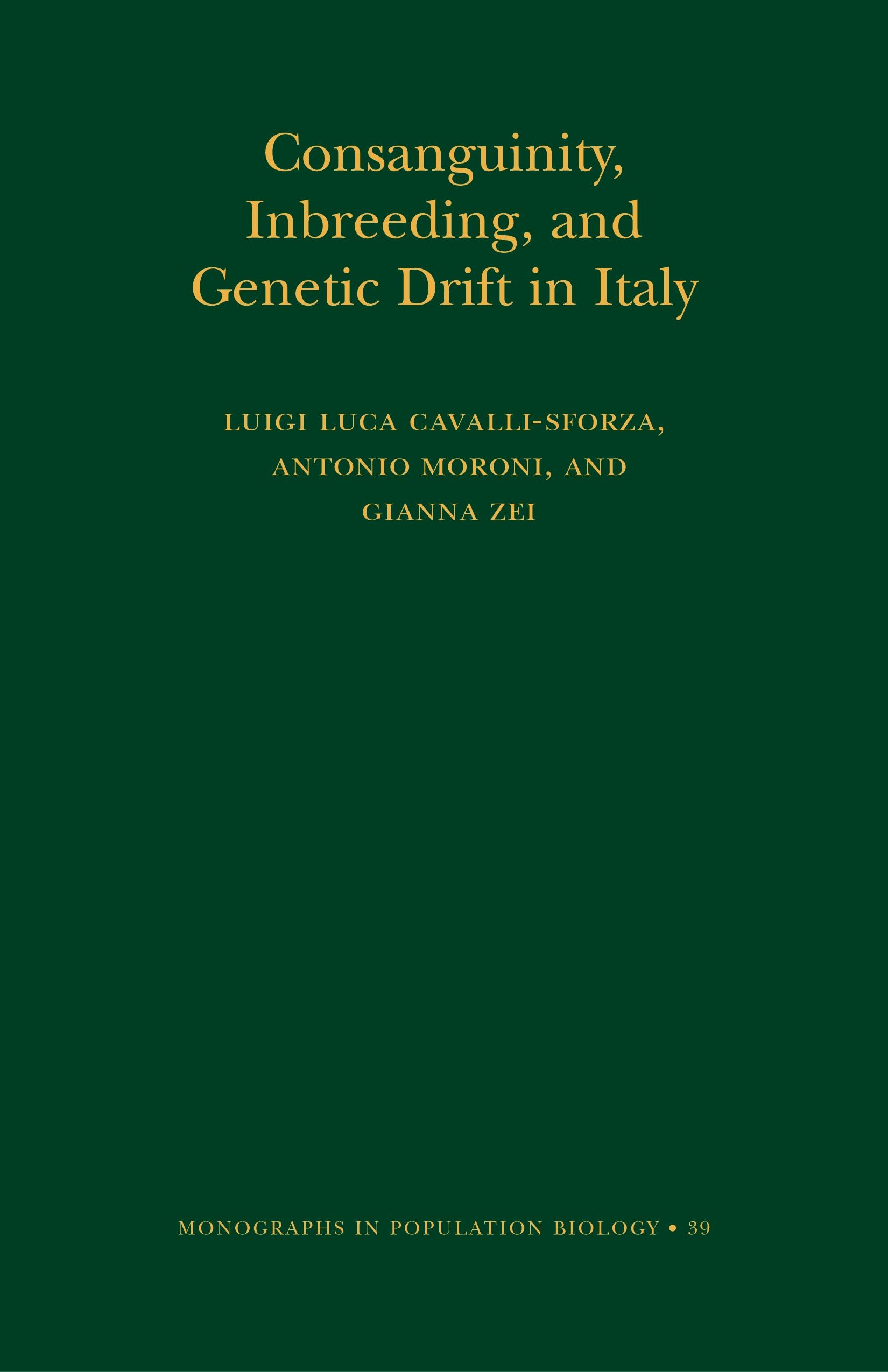 Consanguinity, Inbreeding, and Genetic Drift in Italy