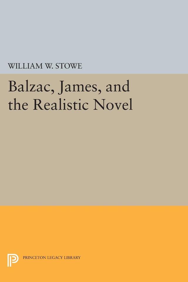 Balzac, James, and the Realistic Novel by William W. Stowe