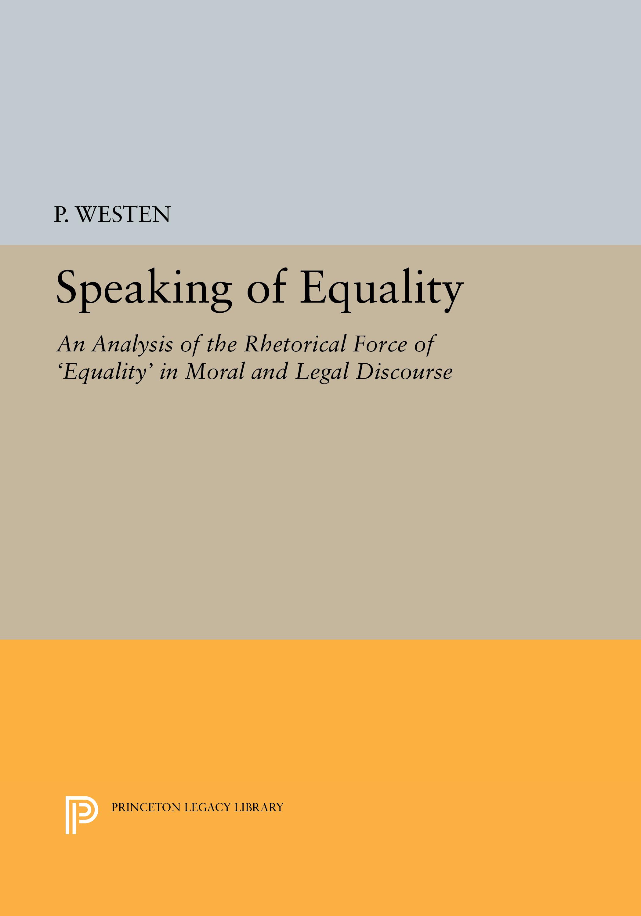 Speaking of Equality