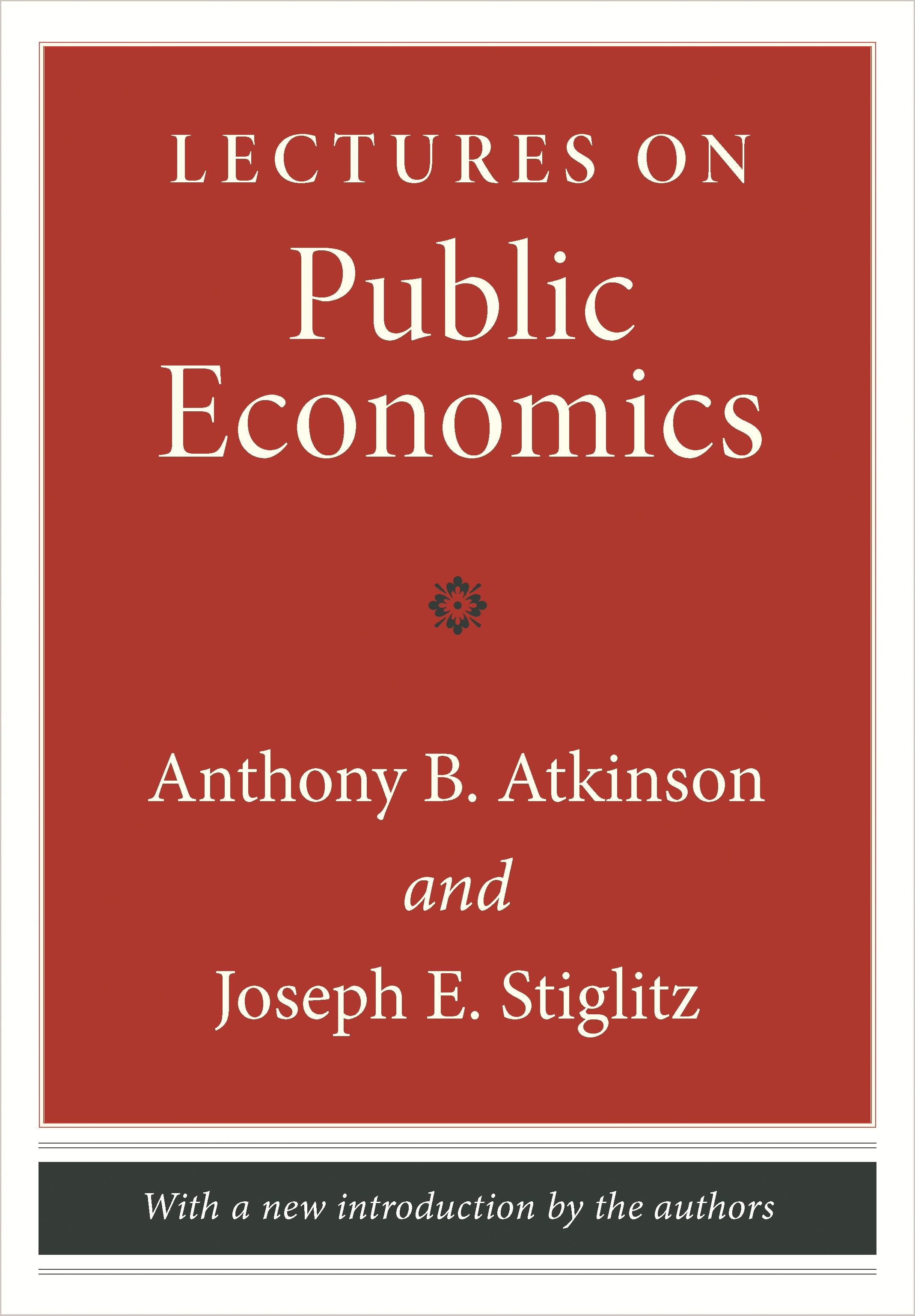 Lectures on Public Economics