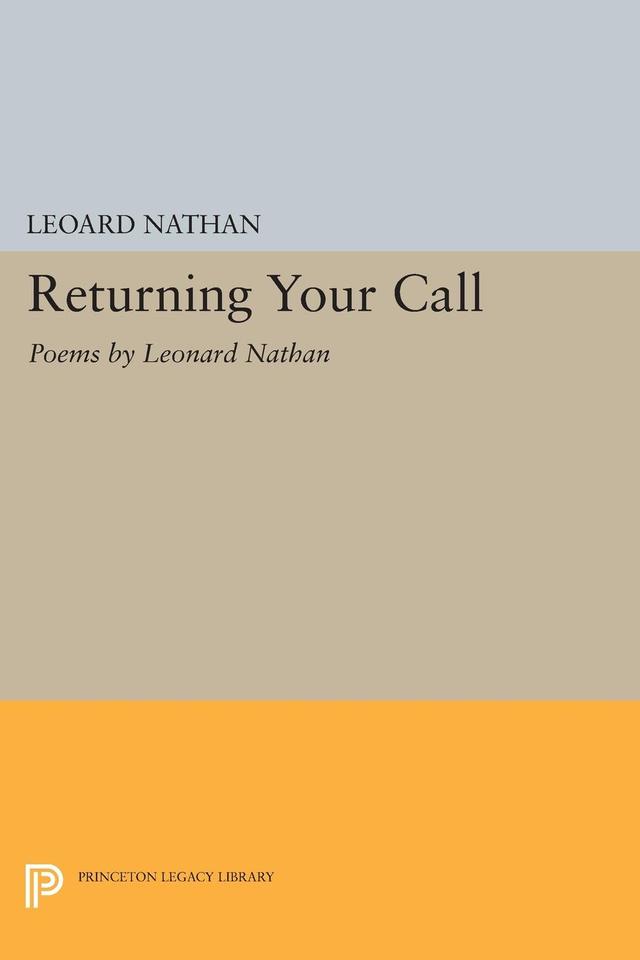 Returning Your Call by Leonard Nathan