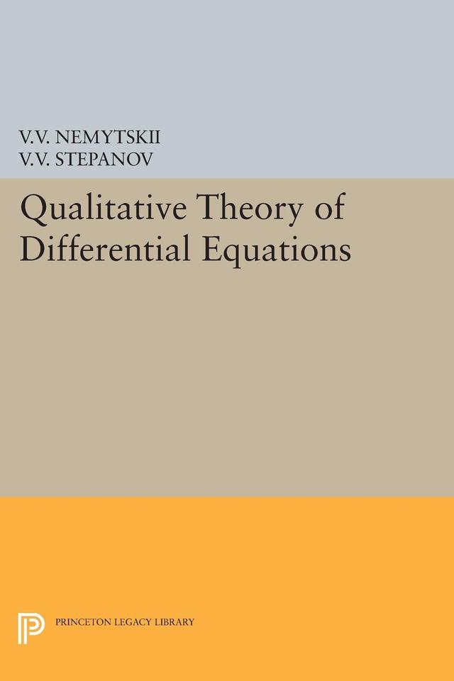 Qualitative Theory of Differential Equations by Viktor Vladimirovich Nemytskii