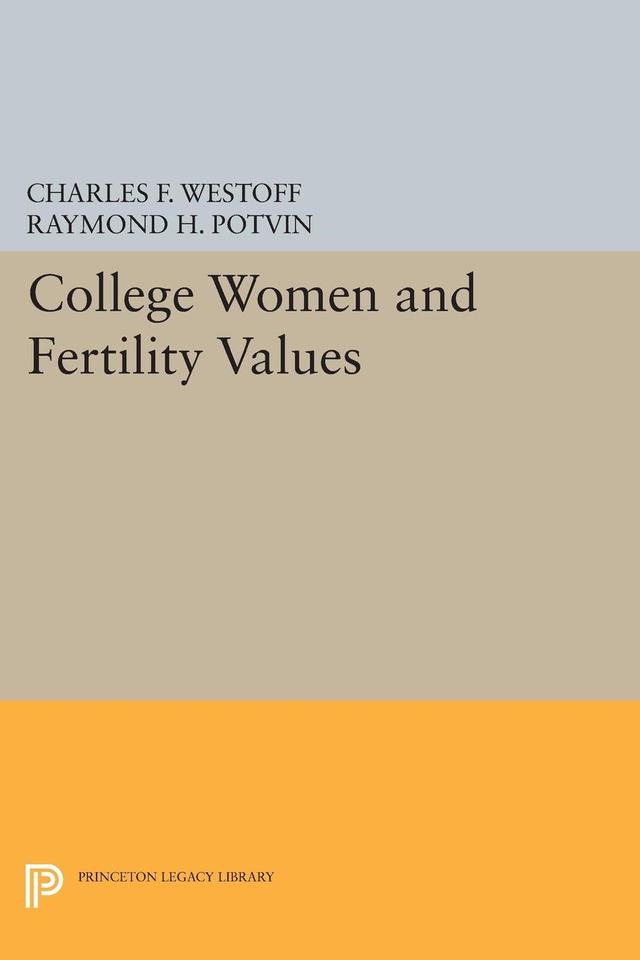 College Women and Fertility Values by Charles F. Westoff, Raymond H. Potvin