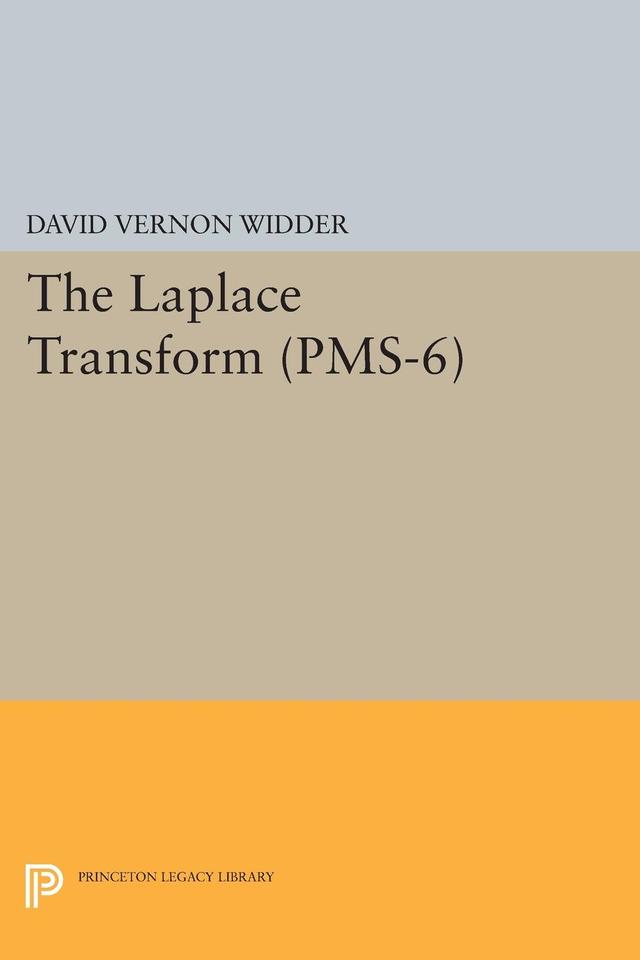 Laplace Transform by David Vernon Widder