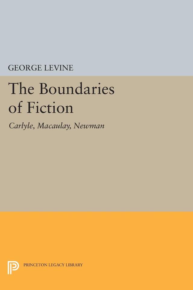 Boundaries of Fiction by George Levine