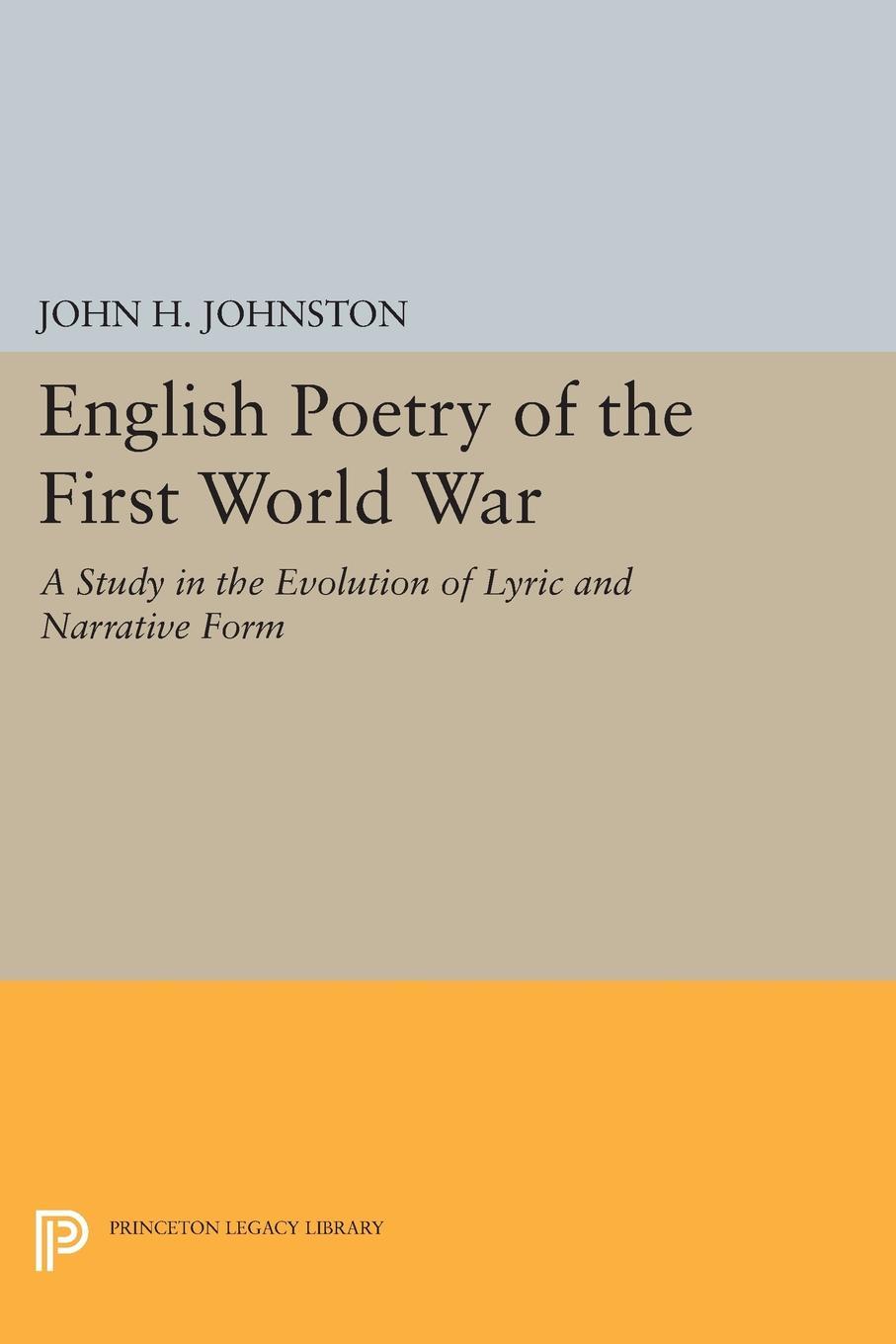 English Poetry of the First World War