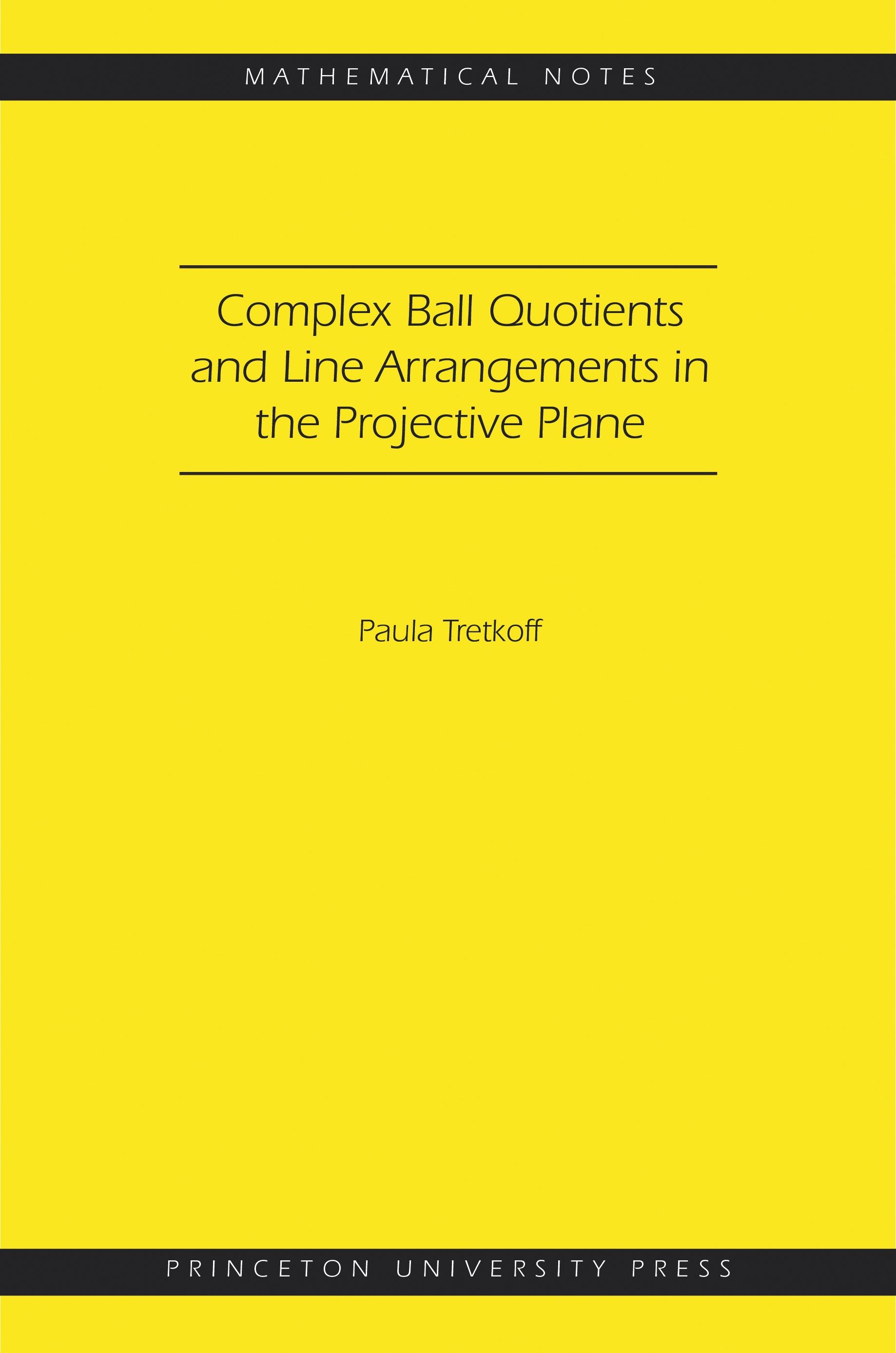 Complex Ball Quotients and Line Arrangements in the Projective Plane