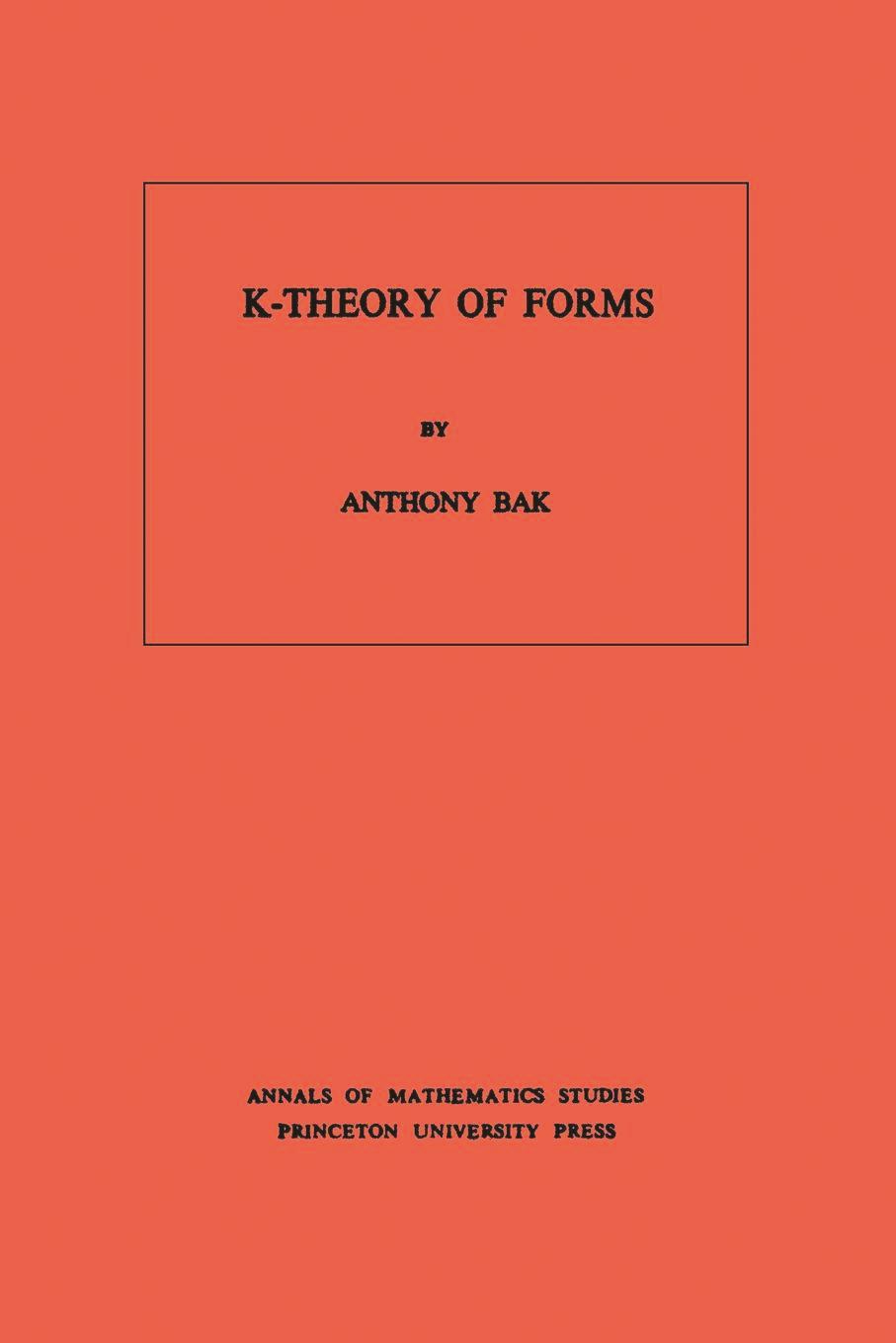 K-Theory of Forms