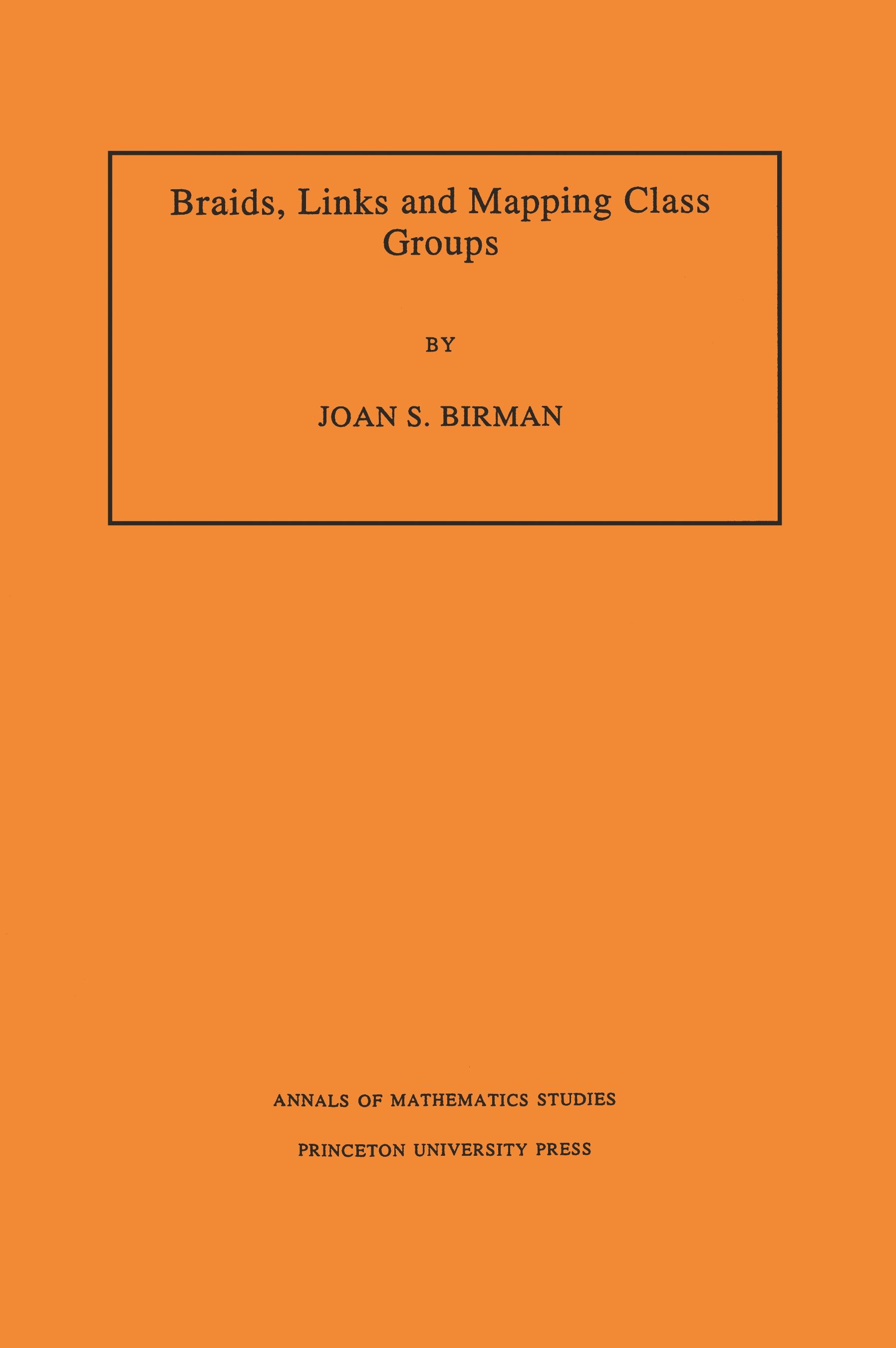 Braids, Links, and Mapping Class Groups
