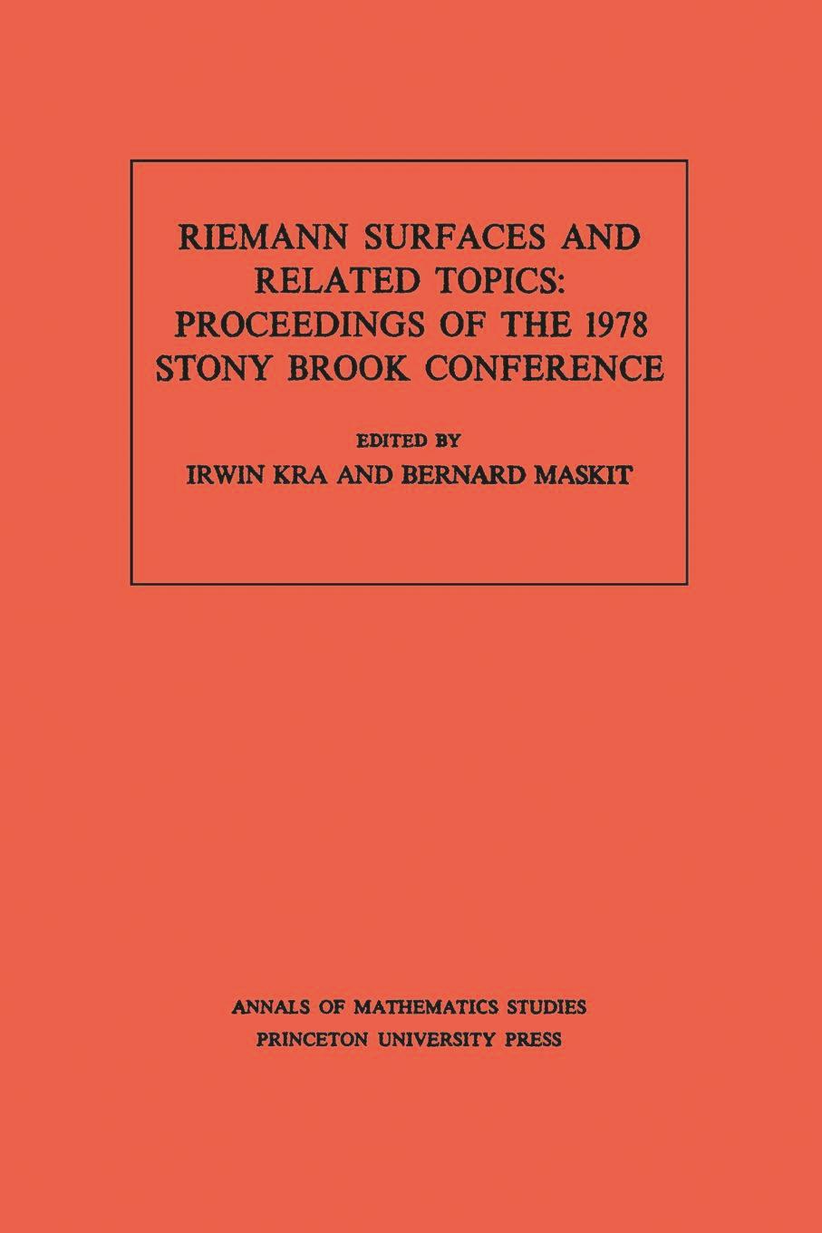 Riemann Surfaces and Related Topics