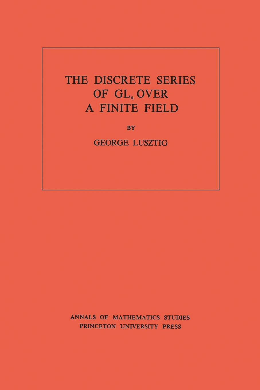Discrete Series of GLn Over a Finite Field