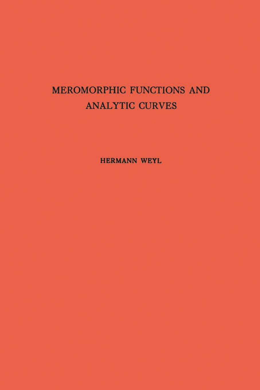 Meromorphic Functions and Analytic Curves