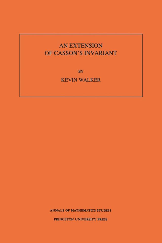 An Extension of Casson's Invariant by Kevin Walker