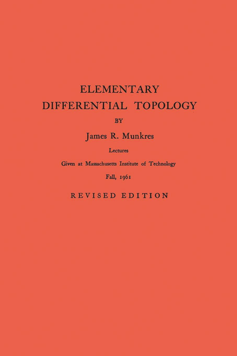 Elementary Differential Topology