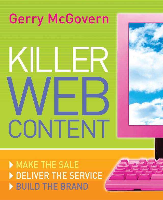 Killer Web Content by Gerry McGovern