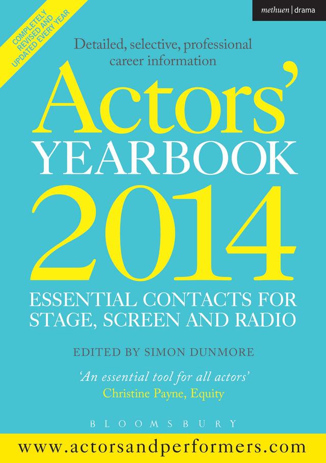 Actors' Yearbook 2014 by Hilary Lissenden, Simon Dunmore
