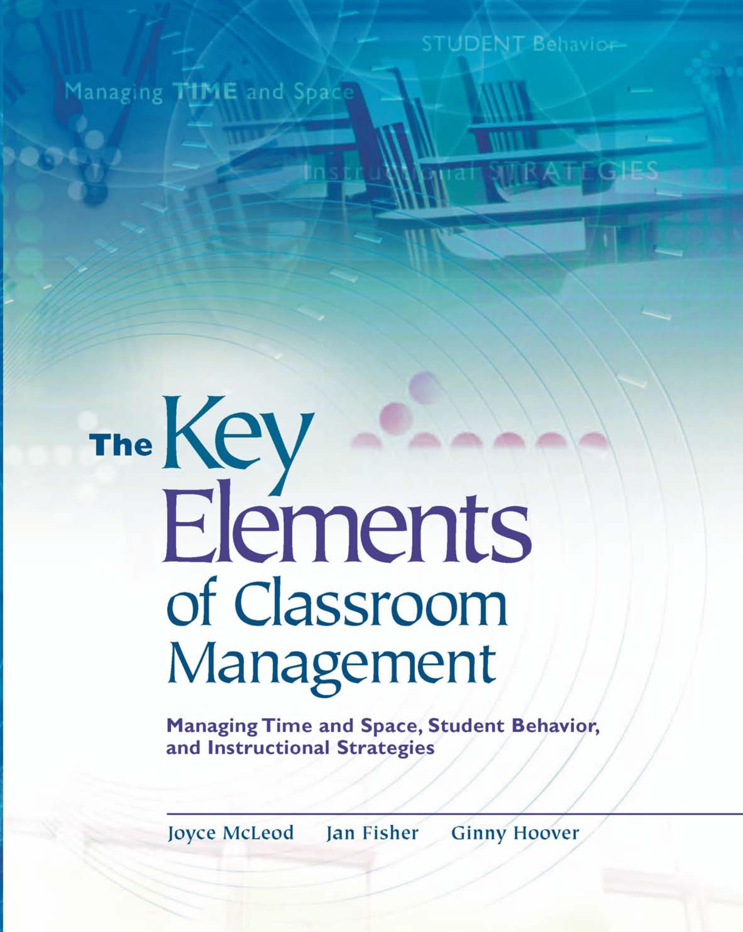 The Key Elements of Classroom Management
