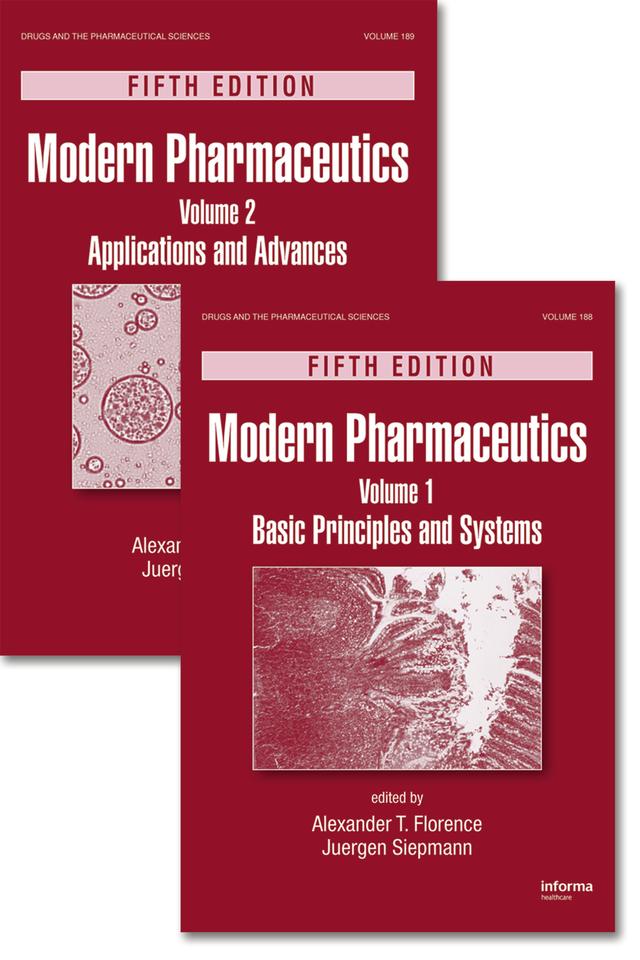 Modern Pharmaceutics, Two Volume Set by Alexander T. Florence, Juergen Siepmann