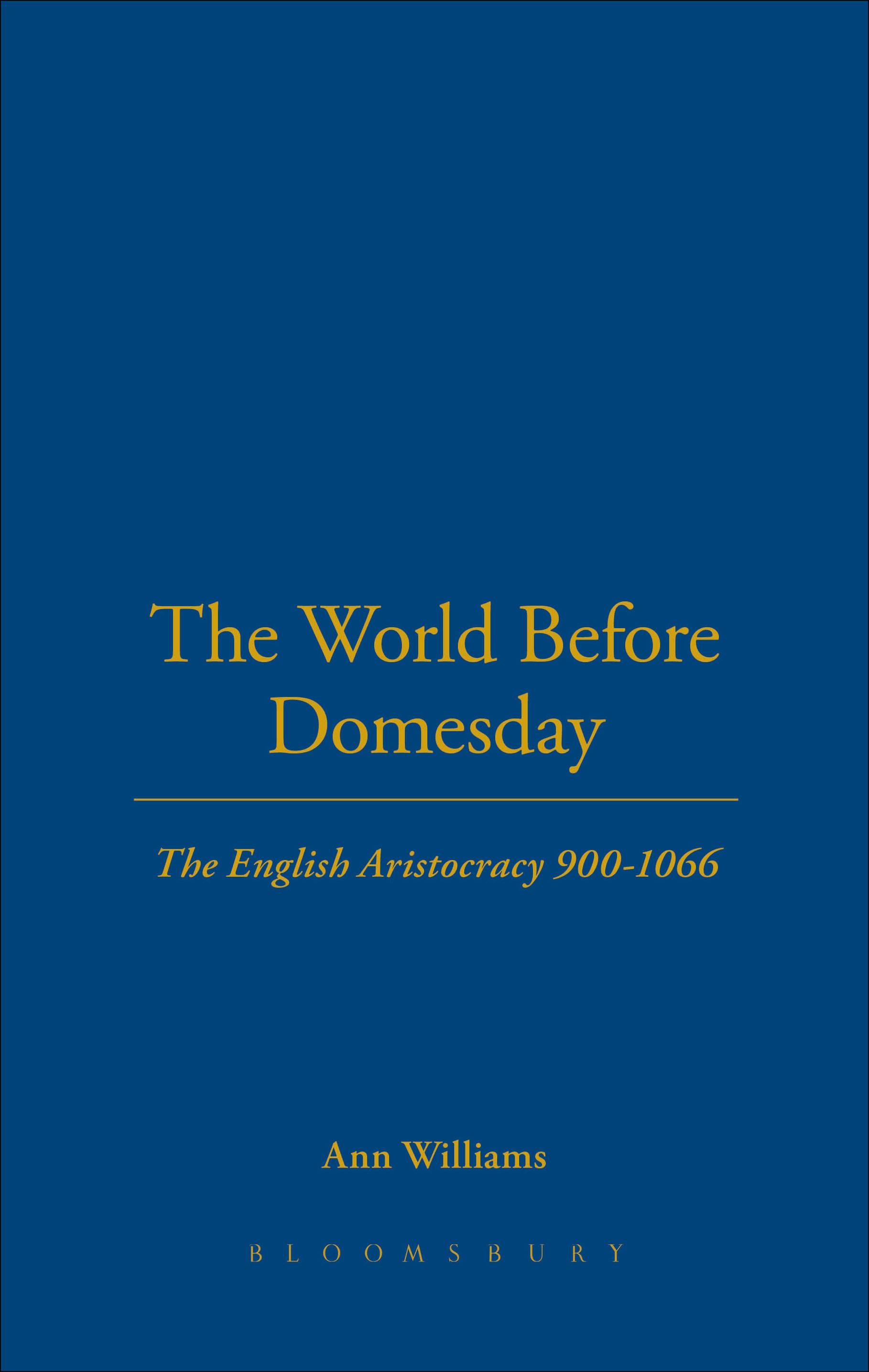 The World Before Domesday