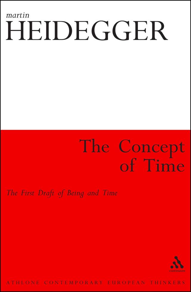 The Concept of Time by Ingo Farin, Martin Heidegger